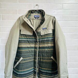 Women's Patagonia Out Yonder Coat - Size L - Sage Khaki